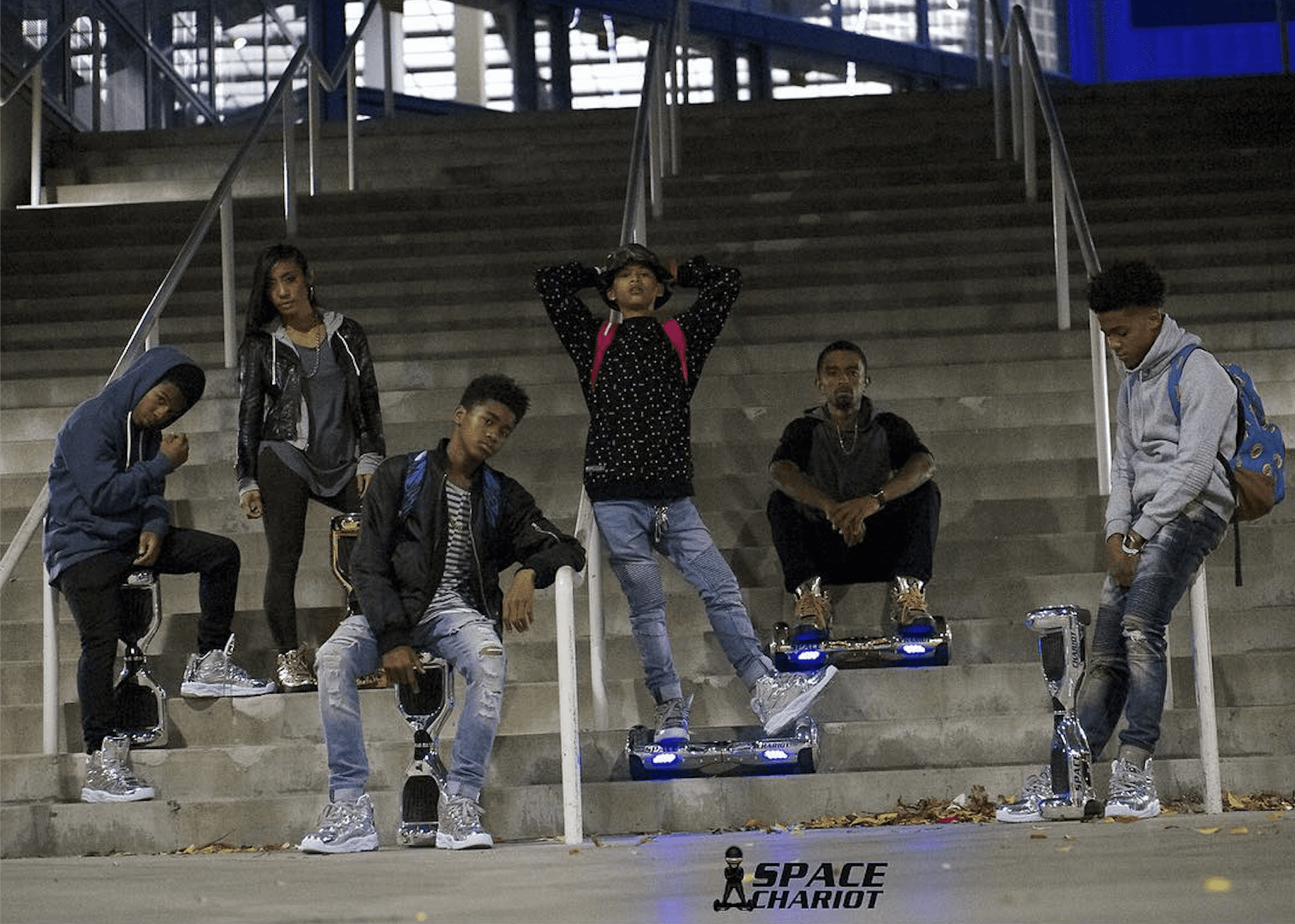Kevin L. Walker and Donnabella — hoverboard era 2014